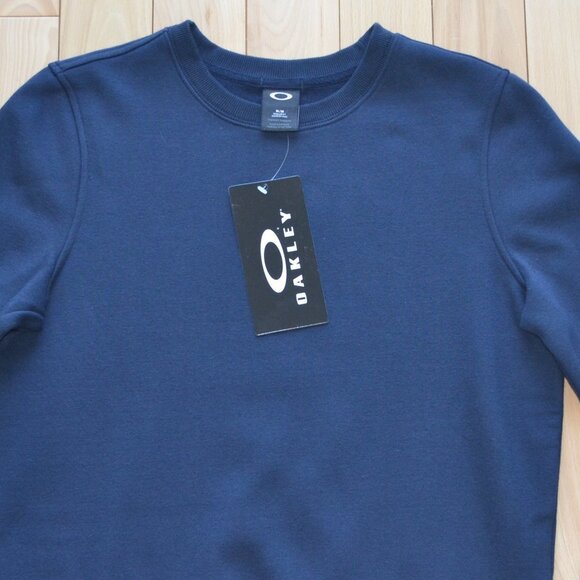 NWT Oakley Navy Blue Sweatshirt Size M - Picture 2 of 5